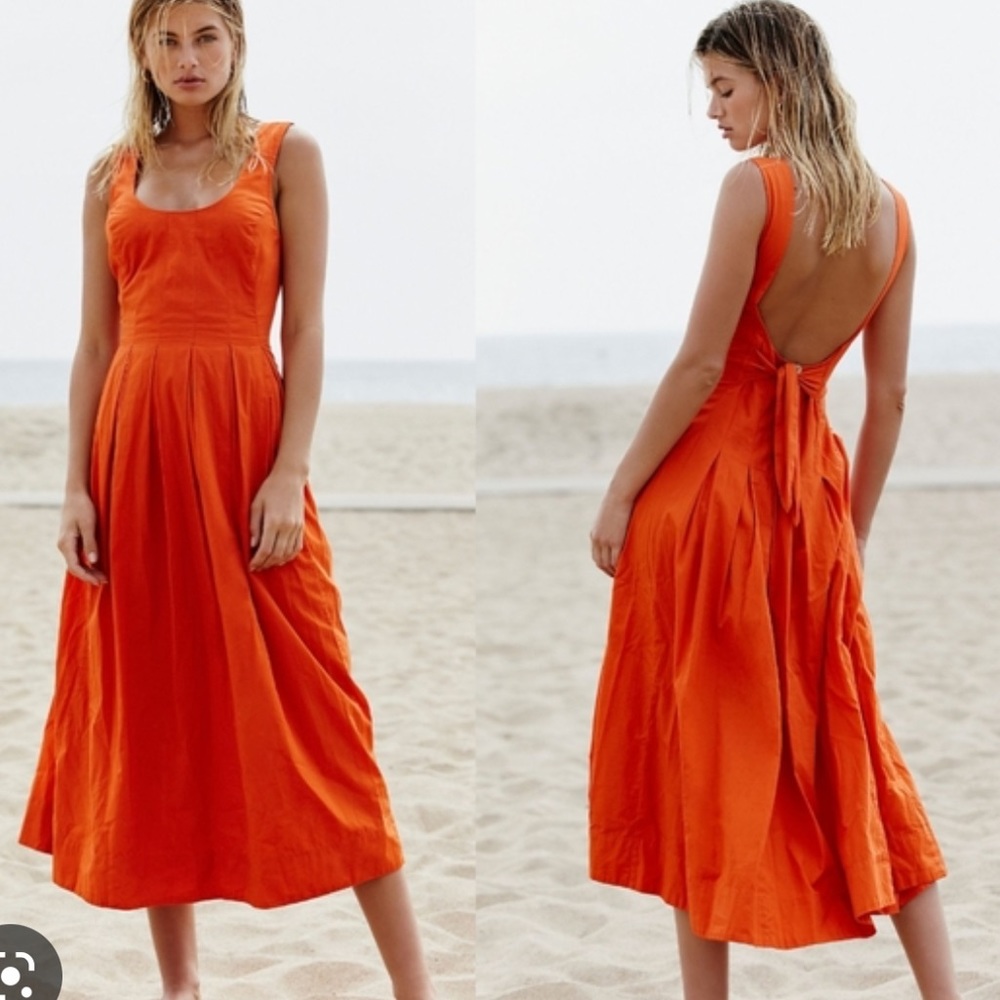 Free People midi dress